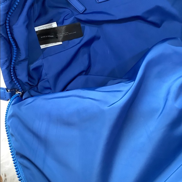 MARC JACOBS QUILTED MARINE BLUE NYLON BACKPACK - Picture 8 of 8